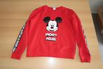 Rode Mickey Mouse Disney trui maat 146 / 152 (meisje), Disney, Meisje, Trui of Vest, Ophalen of Verzenden