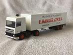 DAF95 space cab vrachtwagen met trailer van Bakker, Hobby en Vrije tijd, Modelauto's | 1:50, Ophalen of Verzenden, Zo goed als nieuw