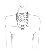 Vintage zilveren ketting met gitten hanger, Sieraden, Tassen en Uiterlijk, Kettingen, Info@zilverwebsite.nl, Verzenden, Zo goed als nieuw