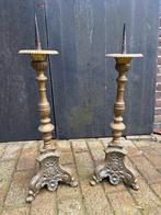 kerk kandelaar, Ophalen of Verzenden, Koper of Brons