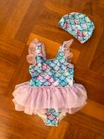 Zeemeermin Badpak met Zwemmuts - 2-3jaar, Ophalen of Verzenden, Zo goed als nieuw, Overige typen