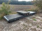 Damwandplaten +-350m2, Ophalen, Gebruikt, Zwart, 15 m² of meer