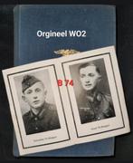 Dubbel Sterbebild/Death Card 2 broers beide 1944 WO2 ( (B74), Verzamelen, Bidprentjes en Rouwkaarten, Bidprentje, Verzenden