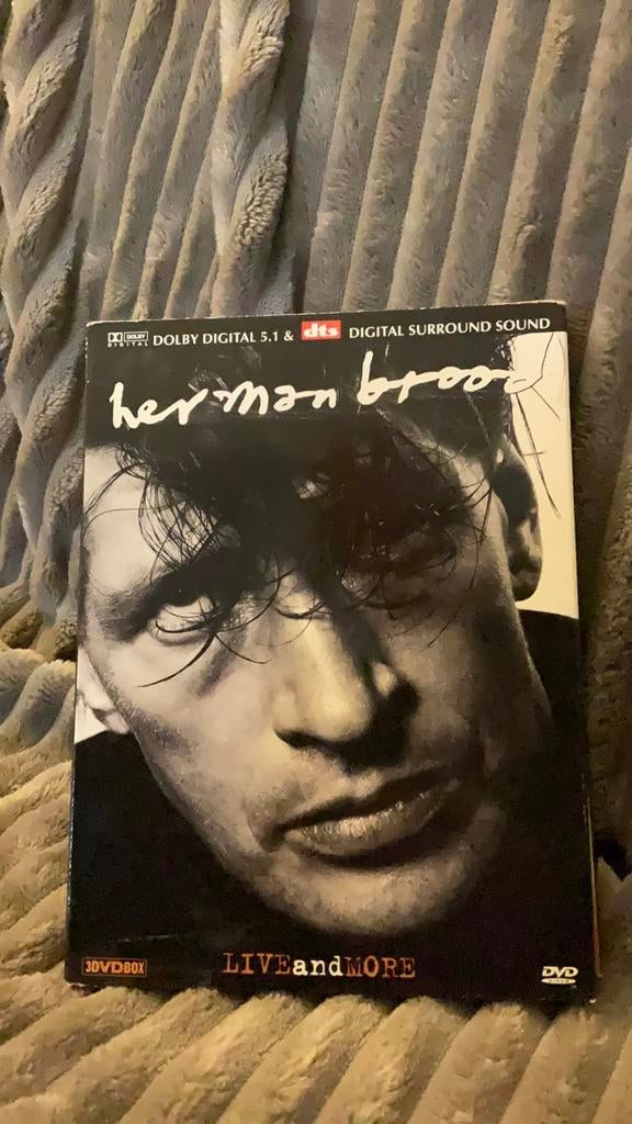 Herman Brood live and more boxset 3dvds, Alle leeftijden, Boxset, Muziek en Concerten, Ophalen of Verzenden