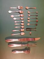 Mix lepels, Trancheerset, Suikertang, Vingerhoed, Antiek en Kunst, Ophalen of Verzenden