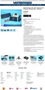 Digital Designs DSI-1 DSP + Remote DSI-1 / DD Audio, Auto diversen, Autospeakers, Gebruikt, ., DD AUDIO, Ophalen of Verzenden