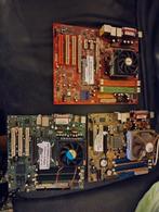3 niet werkende Moederborden met CPU, Verzenden, AM2, 478, 939, DDR, ATX