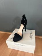 Velvet black heels, Kleding | Dames, Schoenen, Nieuw, Overige typen, Merkloos, Zwart