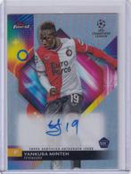 Topps Finest UCC 2023-24 Yankuba Minteh Feyenoord RC Auto, Ophalen of Verzenden, Zo goed als nieuw, Plaatje