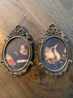 Antieke gravures Nicolas Maes&Georges de La Tour, Antiek en Kunst, Kunst | Schilderijen | Klassiek, Ophalen of Verzenden