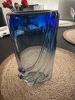 Prachtige Murano vaas, Italië, vintage jaren 1970, Huis en Inrichting, Woonaccessoires | Vazen, Blauw, Ophalen of Verzenden, Minder dan 50 cm