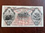 Guatemala een peso 1920, Postzegels en Munten, Bankbiljetten | Amerika, Los biljet, Ophalen of Verzenden, Midden-Amerika