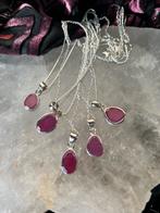 Robijn hanger liefde passie geluk beschermt power magie love, Sieraden, Tassen en Uiterlijk, Kettingen, Nieuw, Ophalen of Verzenden