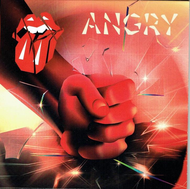 Rolling Stones Vinyl Single "Angry", Cd's en Dvd's, Vinyl Singles, Zo goed als nieuw, Single, Pop, 7 inch, Ophalen of Verzenden