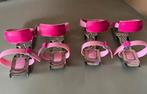 Nijdam glij-ijzers  roze/fuchsia - maat 24 t/m 34, Ophalen of Verzenden, Zo goed als nieuw, Overige typen, Nijdam