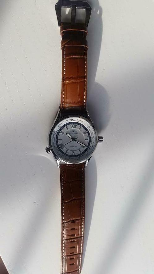 Horloge: Rotorcraft, World Time RC1801, Sieraden, Tassen en Uiterlijk, Horloges | Heren, Zo goed als nieuw, Polshorloge, Overige merken