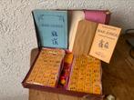 Antiek Vintage Mah Jong Spel Butterscotch 1940 Compleet, Hobby en Vrije tijd, Gezelschapsspellen | Bordspellen, Ophalen of Verzenden