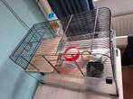 Hamster hok inc. Huisje, voerbakje, molentje en waterbakje, Gebruikt, Minder dan 75 cm, Hamster, Ophalen