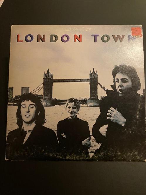 Paul Mc Cartney & Wings LONDON TOWN LP, Cd's en Dvd's, Vinyl | Pop, Gebruikt, 1960 tot 1980, 12 inch, Ophalen of Verzenden