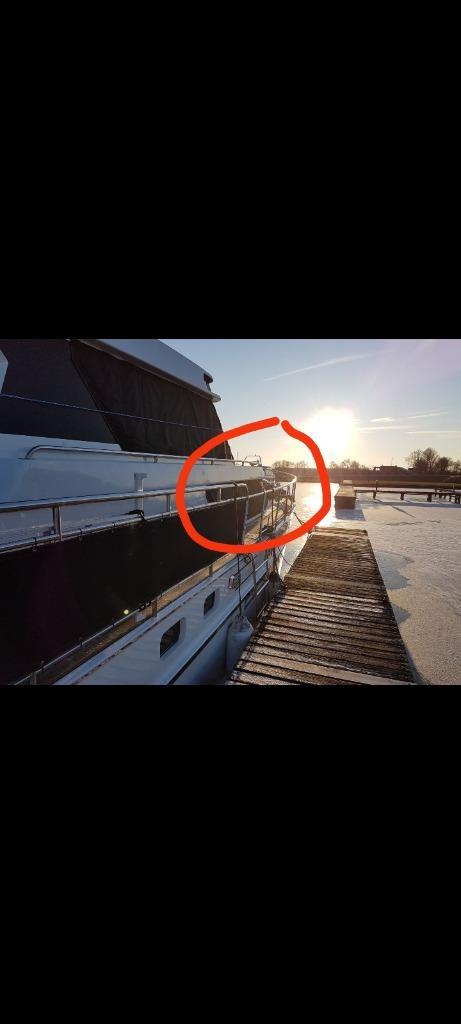 Winterzeilen ramen boot salon èn stuurhuis, Watersport en Boten, Bootonderdelen, Zo goed als nieuw, Overige typen, Motorboot, Ophalen