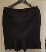 Stijlvolle kokerrok met een volant maat 46, Kleding | Dames, Rokken, Blauw, Maat 46/48 (XL) of groter, Ophalen of Verzenden, Knielengte