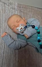 Reborn jongetje Eden met certificaat, Verzamelen, Poppen, Ophalen of Verzenden, Zo goed als nieuw, Pop