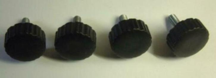 Draaiknop Schroefvoet Stel Poten Voet Draai Knop Stelpoten, Doe-het-zelf en Verbouw, IJzerwaren en Bevestigingsmiddelen, Zo goed als nieuw