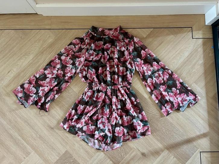 *NIEUW!* Jumpsuit met open rug, Guts & Gusto, XS / S, Kleding | Dames, Jumpsuits, Nieuw, Maat 34 (XS) of kleiner, Roze, Ophalen of Verzenden