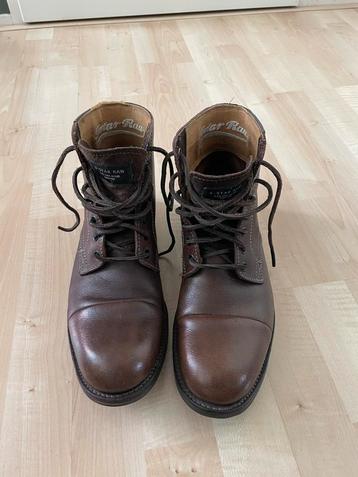 G-Star RAW Leren Boots Maat 42 ZGAN beschikbaar voor biedingen