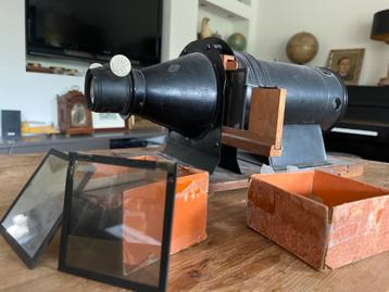 Antieke Diaprojector / Lantaarn Magica beschikbaar voor biedingen