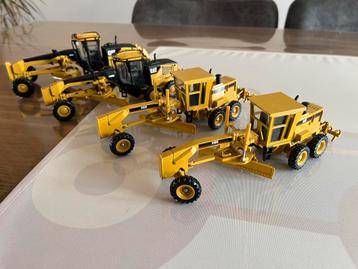 Vier Caterpillar graders Norscot beschikbaar voor biedingen