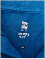 Fel blauw tshirt Maat 110-116 h4, Gebruikt, Hema, Onbekend, Ophalen of Verzenden