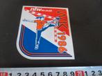 sticker Handbal NHV 50 jaar  WK 1986, Ophalen, Zo goed als nieuw, Sticker