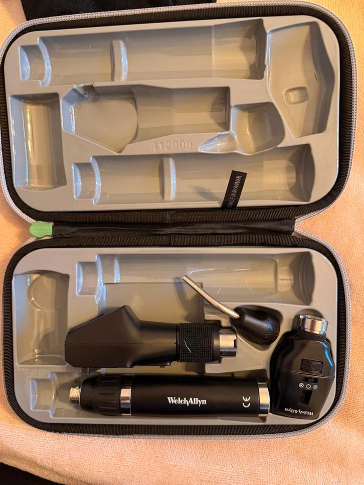 Oogspiegel set Welch Allyn, Diversen, Verpleegmiddelen, Zo goed als nieuw, Ophalen