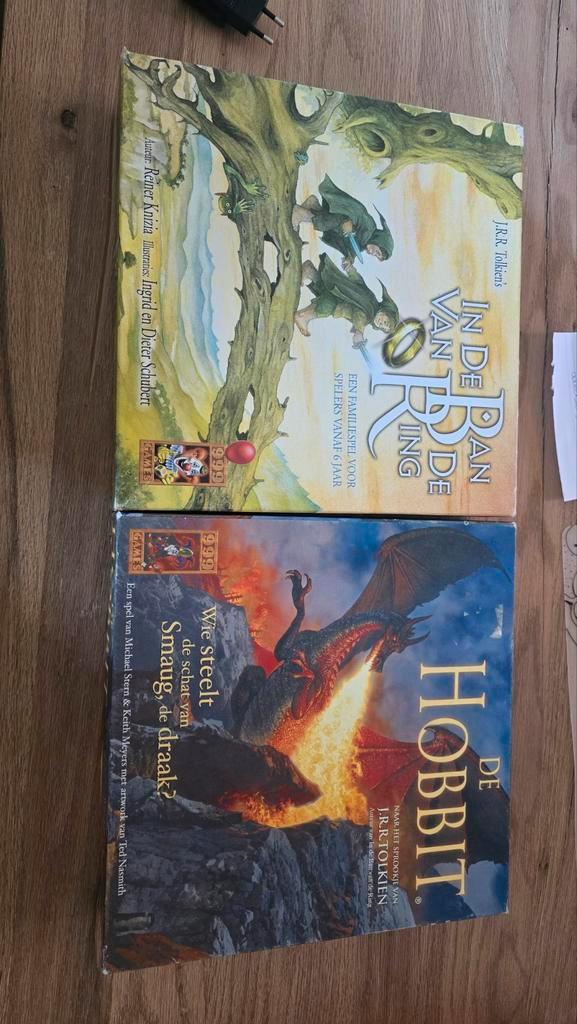 In de Ban van de Ring & Hobbit Bordspellen, Hobby en Vrije tijd, Gezelschapsspellen | Bordspellen, Gebruikt, Drie of vier spelers