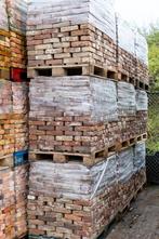 Oude bak metsel stenen rood paars bruin 21.5 x 5.5 90M2, Doe-het-zelf en Verbouw, Metselstenen, Ophalen of Verzenden, Bakstenen