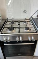 Bosch gasfornuis met elektrische oven, Ophalen, Gebruikt, 60 cm of meer, 4 kookzones