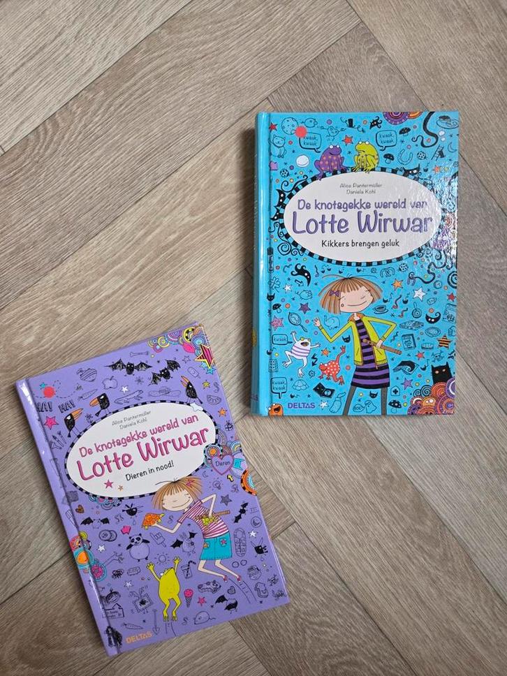 Lotte Wirwar Boeken - 2 Delen, Boeken, Kinderboeken | Jeugd | onder 10 jaar, Ophalen of Verzenden