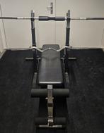Bench press set, Ophalen, Krachtstation