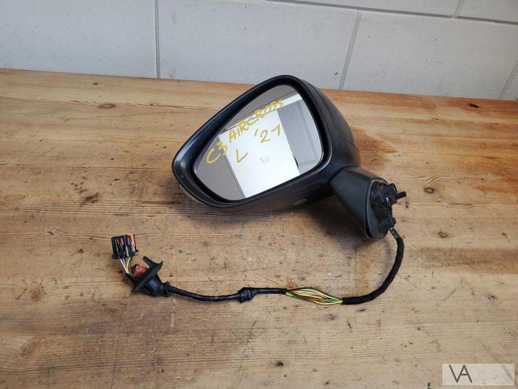 Citroen C3 aircross 2017 - 2023 spiegel links 10 draden €100, Auto-onderdelen, Spiegels, Citroën, Gebruikt, Ophalen of Verzenden