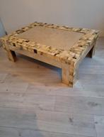 VINTAGE SALONTAFEL MET HOORN INLEG, Ophalen