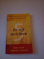 Don Miguel Ruiz - De vijf inzichten, Boeken, Spiritualiteit algemeen, Ophalen of Verzenden, Zo goed als nieuw, Achtergrond en Informatie