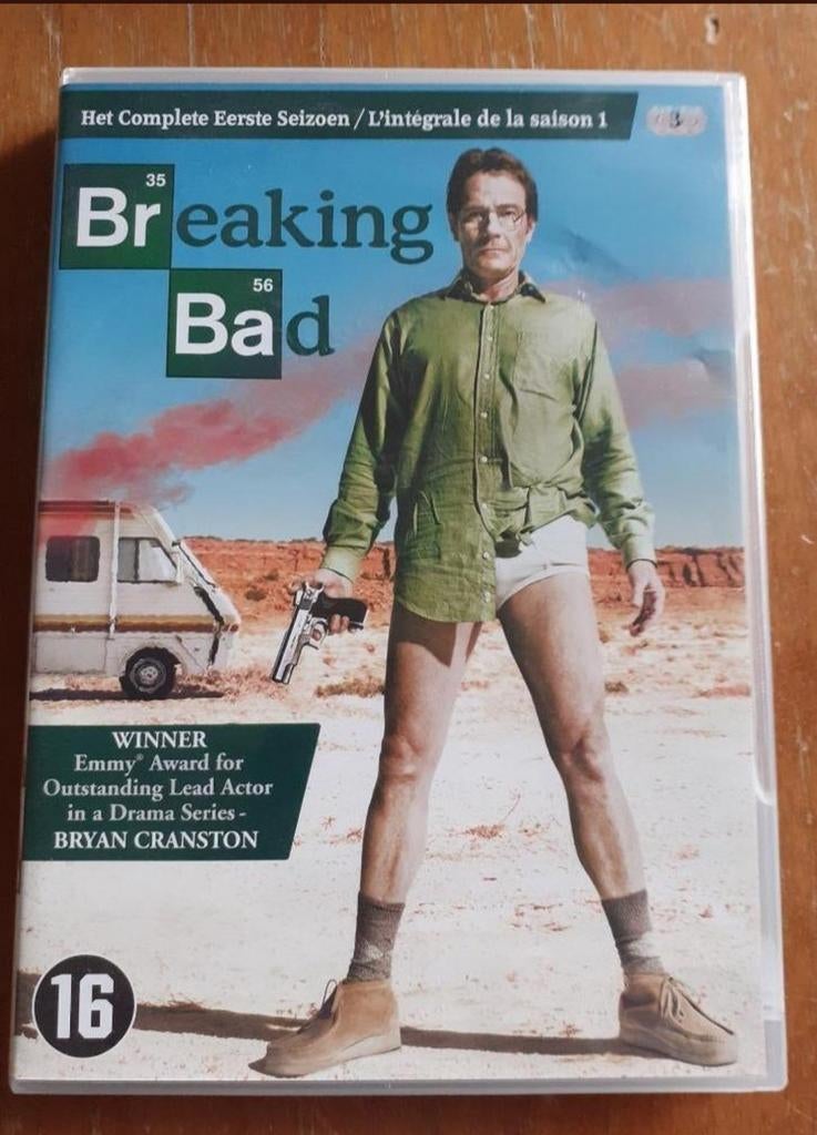 Dvd Breaking Bad serie 1, Vanaf 16 jaar, Ophalen of Verzenden, Zo goed als nieuw