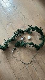 Kerst tak guirlande met lampjes, Ophalen of Verzenden, Zo goed als nieuw