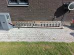 TEAB 7 x Azobe schutting palen 3 meter, Doe-het-zelf en Verbouw, Ophalen, Gebruikt, Balk, Overige houtsoorten