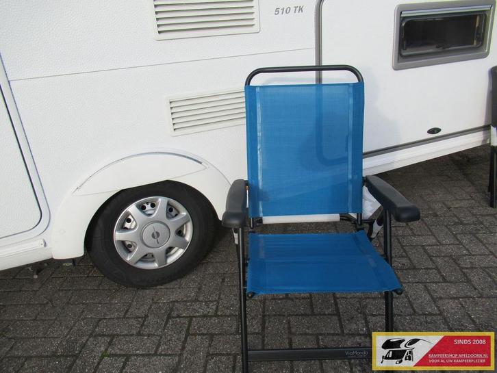 kampeerstoel Via Mondo kleur; AZURO nr. 1555, Caravans en Kamperen, Caravan accessoires, Nieuw, Ophalen of Verzenden