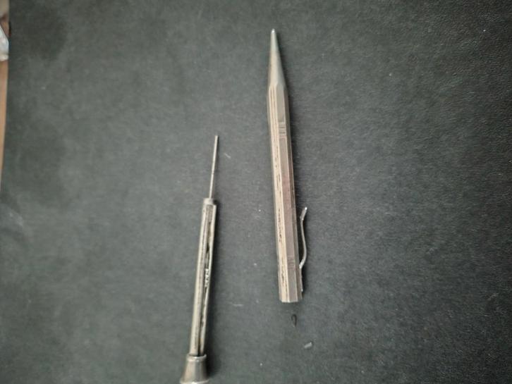 2 Zilveren Potloden - Antiek, Antiek en Kunst, Antiek | Kantoor en Zakelijk, Ophalen of Verzenden