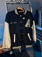 Baseball vestje bomber vestje maat S zwart wit nieuw, Nieuw, Maat 38/40 (M), Ophalen of Verzenden, Zwart