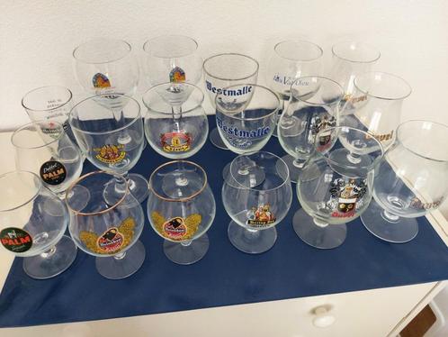 Bierglazen van verschillende brouwerijen, Verzamelen, Glas en Borrelglaasjes, Zo goed als nieuw, Bierglas, Ophalen
