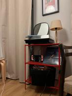 Rood kastje IKEA, Ophalen, 50 tot 100 cm, Zo goed als nieuw, 25 tot 50 cm